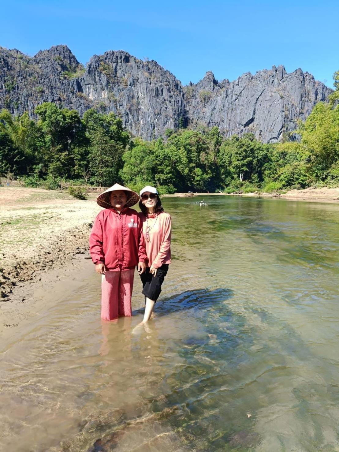 Konglor Cave Resort-Riverside Restaurant Ban O Eksteriør billede